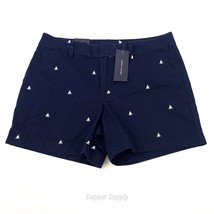 Tommy Hilfiger Women’s Sz 8 Shorts Masters Navy Walking Sail Boats New - $19.70