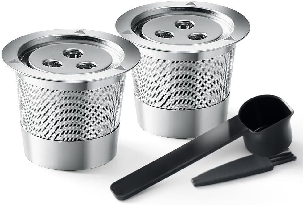 Stainless Steel Reusable K Cups Compatible with Ninja Dual Coffee Maker, - $67.28