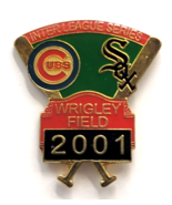 Chicago Cubs vs White Sox 2001 Wrigley Field Interleague Series Baseball... - $238.29 MXN