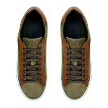Giovacchini by Belvedere Sneakers Made In Italy Suede Rino Antique Cognac image 3
