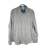 Robert Graham Men's Skull Shirt Long Sleeve Button Down Fun Cuff Size XL - $110.76 CAD