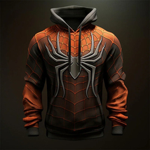Spiderweb Men&#39;s Hoodie Sweater 3D full print 1 - £12.57 GBP