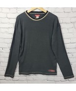 UnionBay Mens Top Thermal M Medium Gray Long Sleeve  - $11.88