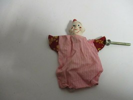 Vintage Clown Hand Puppet Composition Head Japan 1950s Rare - $31.67