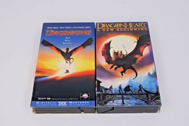 DragonHeart &amp; DragonHeart A New Beginning VHS Tape Lot - $11.87