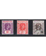 BRITISH MAURITIUS 1938-43 VERY FINE MINT &amp; USED USED STAMPS SET Scott # ... - £1.98 GBP