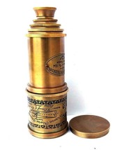 Antique Maritime Telescope Marine Nautical Brass Pirate Vintage Spyglass Stylish - £37.89 GBP