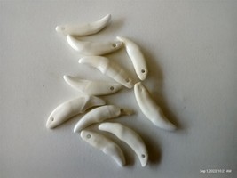 Wholesale 10 pcs Imitation FAUX Wolf Tooth Teeth Pendant Necklace Adjustable - £9.21 GBP