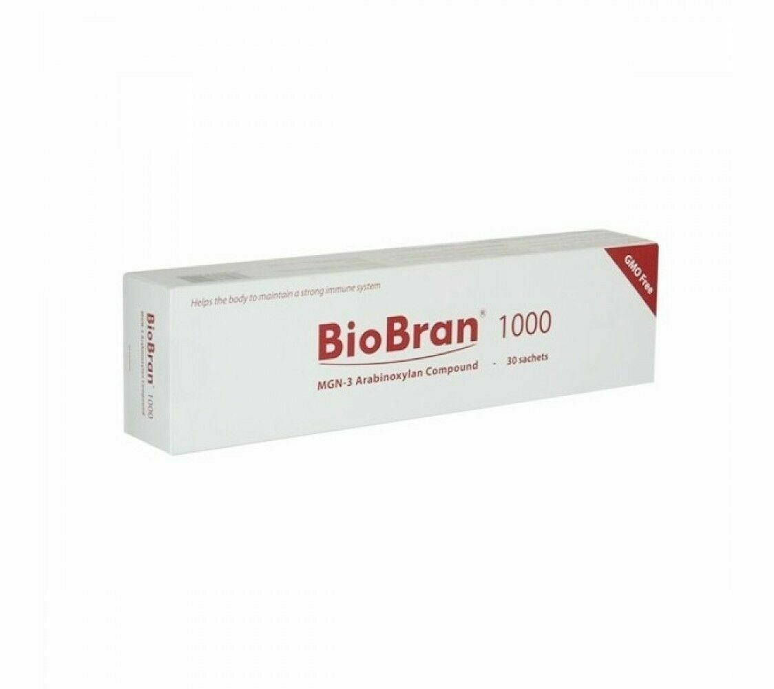 Biobran 1000 Mgn 3 Natural Supplement Immunostimulatory 30 Sachets Other Vitamins