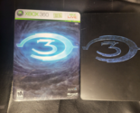 Halo 3 (Microsoft Xbox 360, 2007) Steelbook Special Edition / NO SLIPCOVER - $19.79