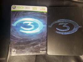 Halo 3 (Microsoft Xbox 360, 2007) Steelbook Special Edition / NO SLIPCOVER - $19.79