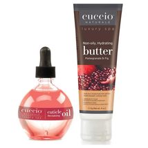 Pomegranate &amp; Fig Hydration Essential Kit - 40z Butter and 2.5oz Cuticle... - $24.95