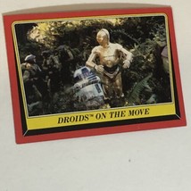 Return of the Jedi trading card Star Wars Vintage #69 Droids On The Move C-3PO - £1.52 GBP