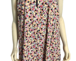 Athleta Floral Ace Tennis Sleeveless 1/4 Front Zip Dress A Line size 3X - £30.10 GBP