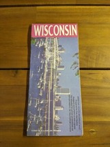 Wisconsin 1992 Official State Highway Map Brochure - £23.29 GBP