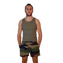 Vintage 1990s French army camo shorts military camouflage CCE - £11.56 GBP+