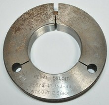 Regal Beloit 2-5/8-12 UNJ-3A Thread Ring Gage NO GO ONLY P.D 2.5663 Inspection - £134.14 GBP