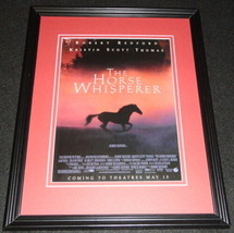 The Horse Whisperer 1998 Robert Redford Framed 11x14 ORIGINAL Advertisement - £27.23 GBP