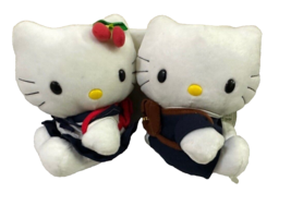 1999 Sanrio Hello Kitty School Uniform Plush Doll x McDonald&#39;s Happy Meal - £25.09 GBP