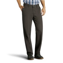  Lee Men&#39;s Total Freedom Relaxed Fit Flex2Fit Charcoal Gray Pants, W30 X L32 - £13.26 GBP