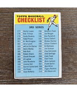1966 Topps, 3rd Series Checklist, #183- UNMARKED - £2.74 GBP