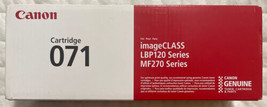 Canon 071 Black Toner Cartridge 5645C001 imageClass LBP120 & MF270 Retail Box - $24.98