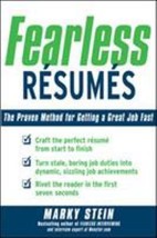 Fearless Resumes by Marky Stein - Very Good - £7.03 GBP