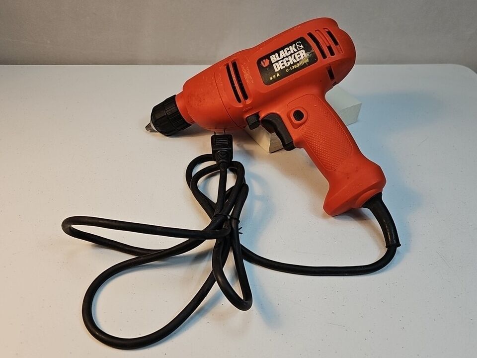 Black and Decker DR200 Type 3 Corded Drill 4.5 Amps - $22.28