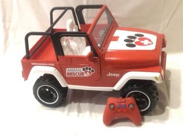 My Life As Remote Control Animal Rescue Red Jeep Wrangler Our Generation... - $149.00