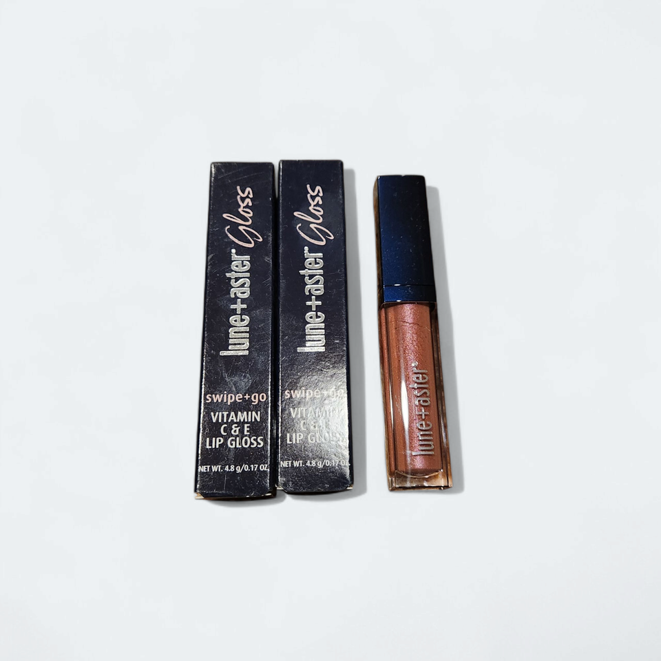 Lune + Aster Vitamin C &amp; E Lip Gloss, Vlogger, 4.8g Set of 2 - $17.99