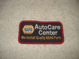 Vintage NAPA Auto Care Center Uniform shirt patch - £15.81 GBP