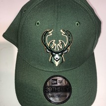 Nba Milwaukee Bucks New Era 59 Fifty Low Crown Fitted Mens Hat Sz S/M Green - £19.39 GBP