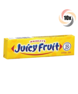 10x Packs Wrigley&#39;s Juicy Fruit Chewing Gum ( 5 Sticks Per Pack ) Fast s... - £6.53 GBP