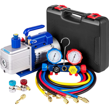 4.8CFM 1/4 HP Single Stage HVAC A/C Refrigeration Kit 5PA Ultimate Vacuu... - $251.32