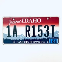 2016 United States Idaho Ada County Passenger License Plate 1A R153T - $11.87