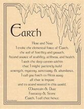 5 Elements Evocation + Pentagram Parchment-Like Pages for Book of Shadows! - $6.88