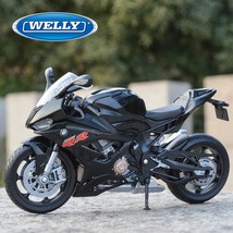 WELLY 1:12 BMW S1000RR Alloy Sports Motorcycle Model Diecast Metal Street Racing - £17.75 GBP