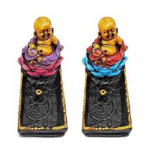 Buddha Lotus Incense Holder / Buddha Incense Burner / Zen Incense Holder... - $35.19