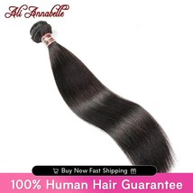 ALI ANNABELLE Straight Hair Bundles Human Hair Bundles 30 28 26 Inch 1 3 4 Bundl - £17.41 GBP+
