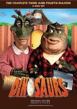 Dinosaurs Season 3 + 4 Dvd New! Jim Henson, Sinclair Family Sitcom Tv Show! - £15.47 GBP