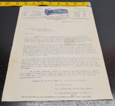 Jan 5 1911 The Progressive Farmer and Southern Gazette Letter - blue type - $15.58