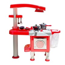 Kitchen Play Set For Kids - Kitchen Play Set With Oven And Stove Top For Cooking - £42.99 GBP