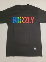 Grizzly Griptape Unisex Sz S Acid Stamp Tie Dye Skateboard T Streetwear  - $24.63