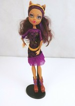 Monster High Haunted Spirits Clawdeen Wolf 11&quot; Doll With Stand &amp; Accessories - £17.10 GBP