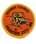 Girl Scout Patch Badge Sooner Council Oklahoma Frontier City 1986 1980s ... - €11,20 EUR