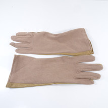 1969 Vietnam War US Army Summer Flyers Gloves Cloth Leather Cattlehide S... - $22.49