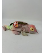 IGGY the Iguana Beanie Baby 1997 Tie-dyed with Heart Tag New - £9.42 GBP