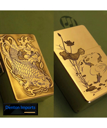 Zorro 915S Heavy Duty Retro STYLE Armor Windproof Kerosene Pocket Lighte... - $49.00