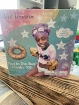 Afro Unicorn Fun In The Sun Learn To Swim Floatie Kit with Swimming Cap - £8.03 GBP