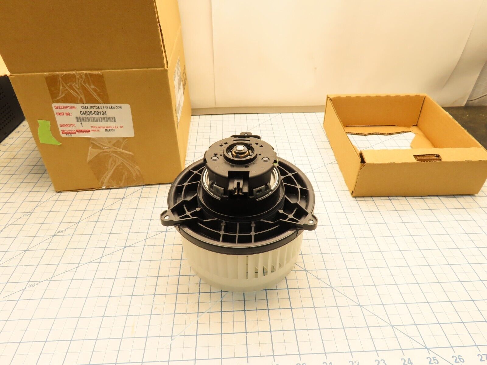 Toyota 04008-09104 HVAC Blower Fan and Motor Assembly - $48.36